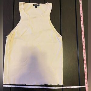 J. Crew Light Cream Sleeveless Top
